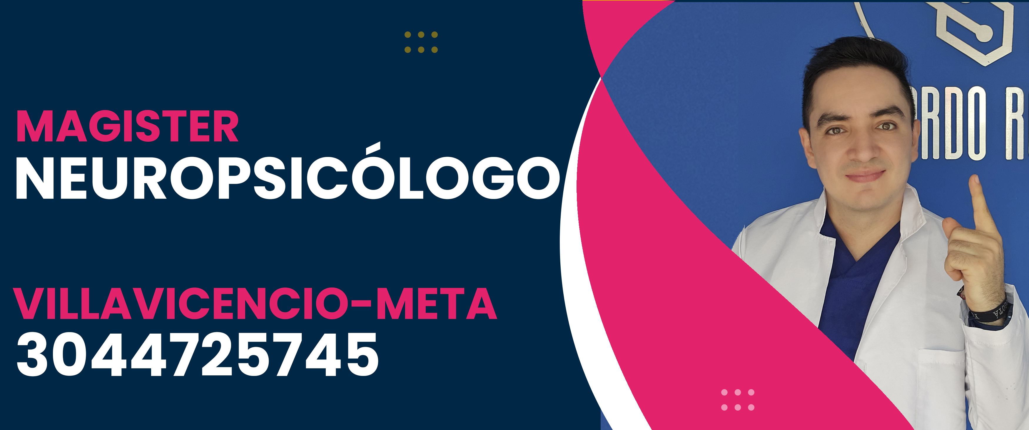 Magister NeuroPsicólogo Clinico, Villavicencio, Psicologia, TDAH